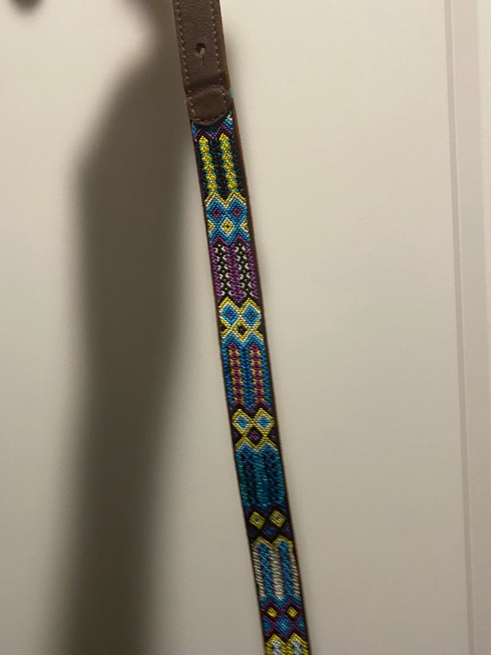 Consuela Blueberry Crossbody Strap with Brown Leather - NWOT - Picture 7 of 8